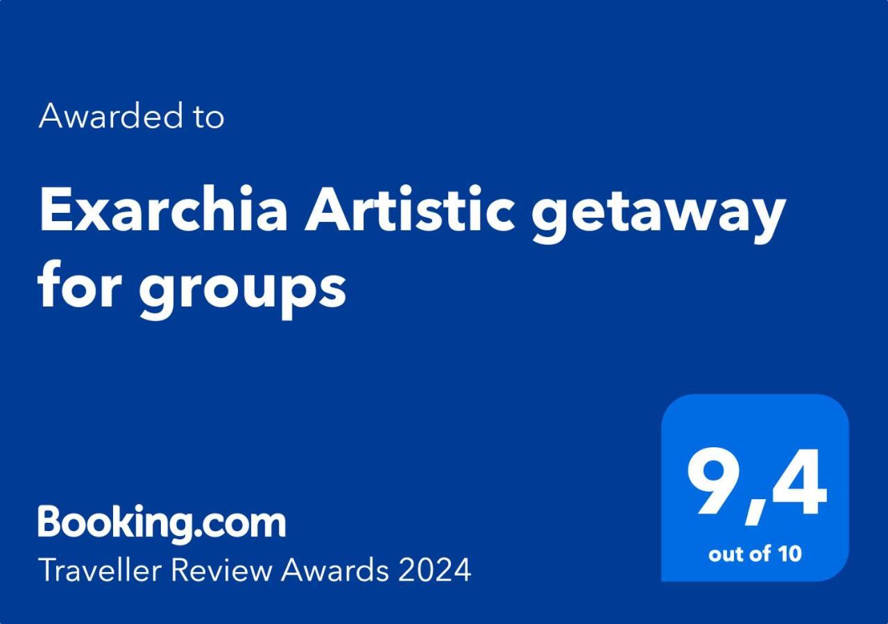 Exarchia Artistic Getaway For Groups Lägenhet Aten Exteriör bild